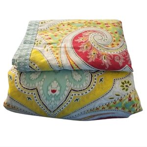 Echo Design Jaipur Paisley Pattern Queen Duvet Cover & One Sham
